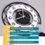 Modern Silent Pendulum Wall Clock