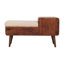 Parthenia Cotton Blend Upholstered Storage Bench