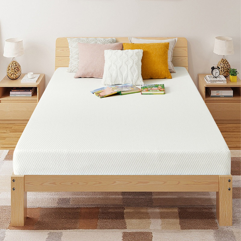 5 Inch Mattress, Green Tea Memory Foam Mattress for Kids and Adults, Bunk Bed, Trundle, Day Bed Compatible, Medium Firm Mattress, Bed-in-A-Box