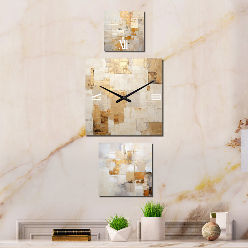 Macyn Metal Wall Clock