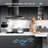 VIKIO 500 CFM Convertible Island Range Hood with 4 LED Lights ,Gesture Control and Carbon Filters-119304349-129439757