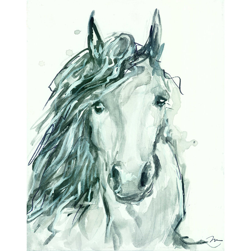 Noble 2 - Impression sur toile tendue, H 16 po x l 12 po