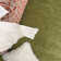 Alfa Rich Cotner Solid Green Washable Cotton Area Rugs for Living Room Bedroom Kitchen Dining Rug