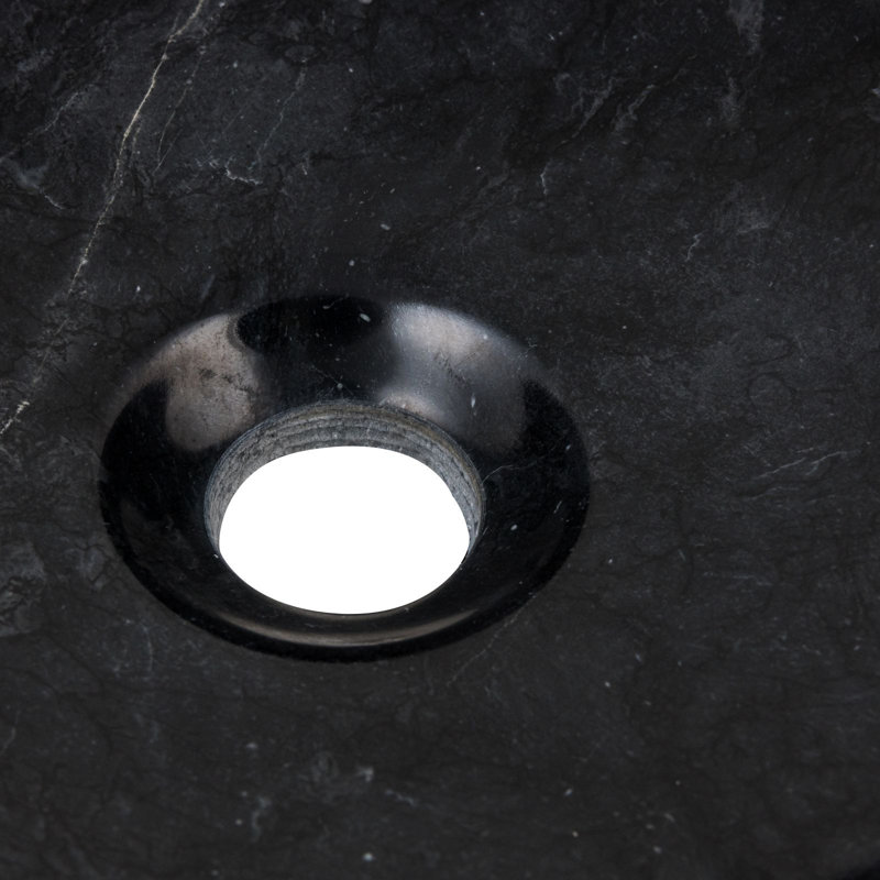 Ivy Bronx 370mm L x 370mm W Marble Circular Sink