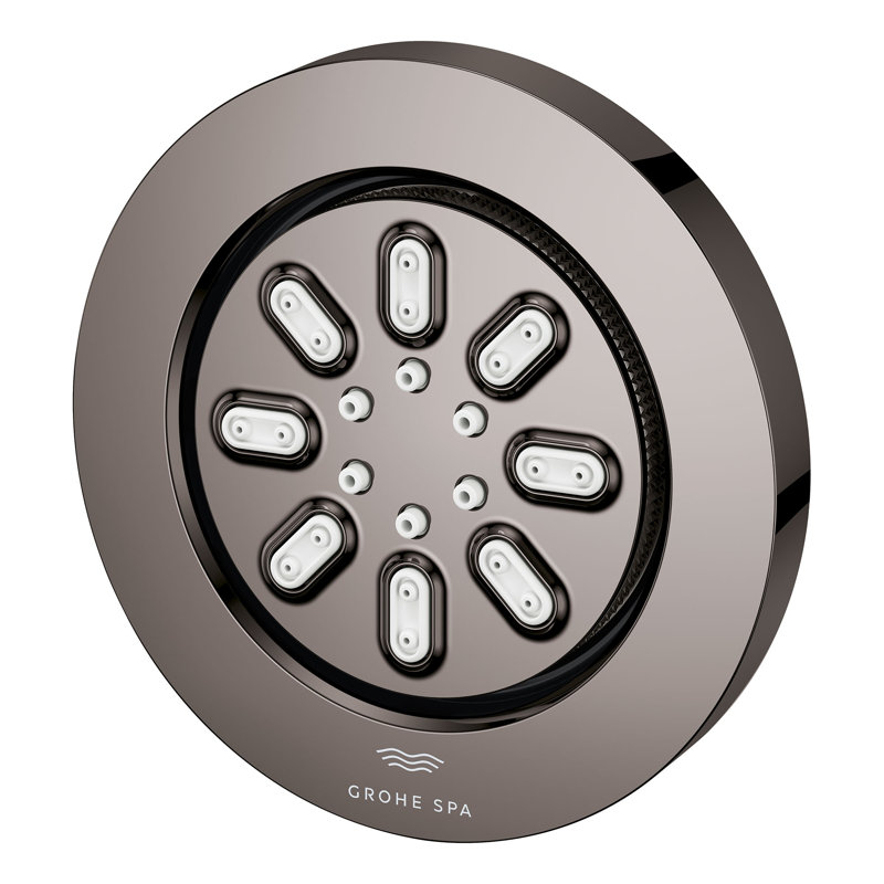 Rainshower™ Aqua Body Spray Round - 2 Sprays, 0.9 GPM, Hard Graphite