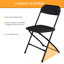 Chaise pliante en plastique / résine Danna-2007871537