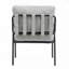 Fauteuil d'appoint rembourré avec structure en métal-898280705