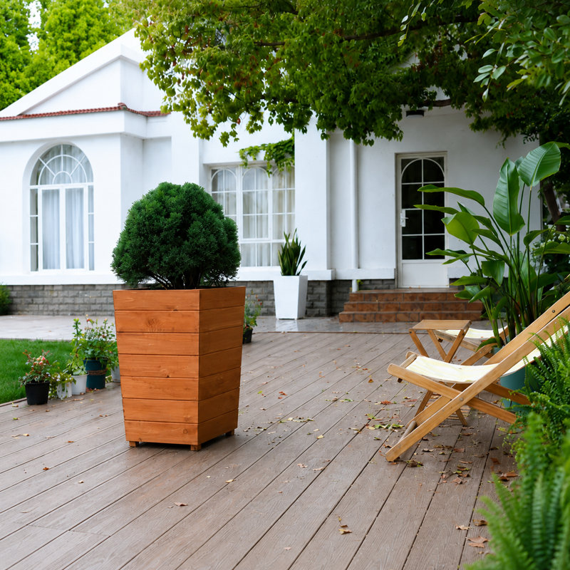 Planter Box, Red Brown
