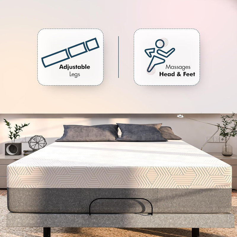 10 Inch Memory Mattress, Extra-long Twin