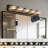 Sleek 5- Energy Bathroom Led Vanity - Dimmable Wall Fixture, Iron & Acrylic Modern Energy Saving Dimmable, Acrylic, Long Service Life-16636538-16636486