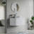 Vireo 34" Single Bathroom Vanity with Marble Top-1489987686-1489987682