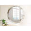 Huldar Glass Flat Wall Mirror