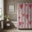 Rideau de douche standard 1 pièce Tender Pink Hearts-1589957738