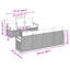 230cm Wide Patio Sofa with Cushions