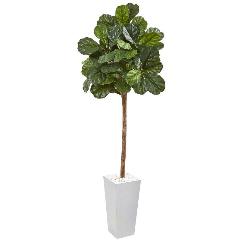 Arbre de figues artificiel en pot à fleurs