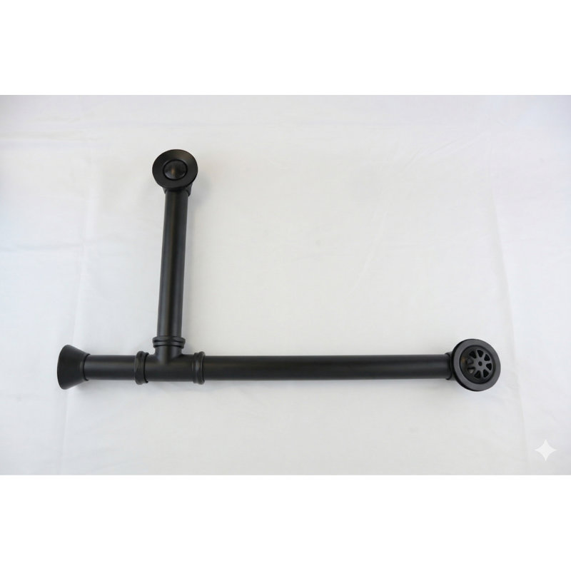 Drain de chaîne et bouchon de trop-plein P0007TE par Strom Living, Bronze huilé