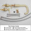 2-handle Bathroom Faucet with Drain Assembly-74649002