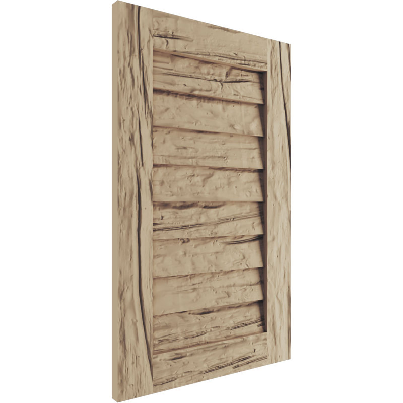 Évent rectangulaire en faux bois Timberthane, Riverwood, H 18 po x l 12 po x L 1 po