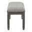 Banc de salle à manger en bois 1pc