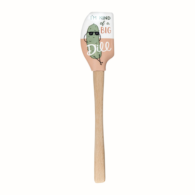 Spatulart Dill With It/Big Dill Spatula For Baking Prep