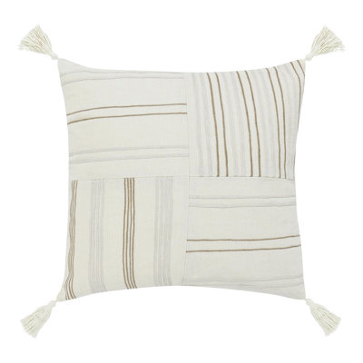 Apana Linen Square Pillow Cover & Insert