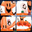 Arbre gonflable d'Halloween avec citrouilles