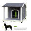 Niche pour chien d'extérieur en bois