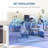 HomCom Portable Evaporative Cooler with Remote Included