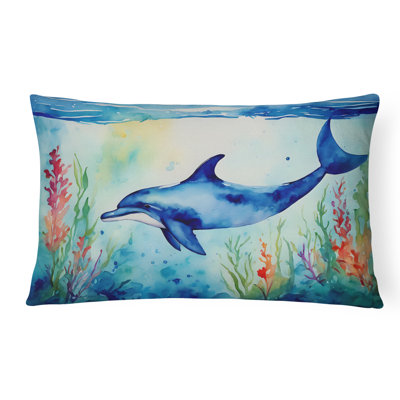 Dolphin Throw Pillow
