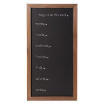 Menu Board for Kitchen, Rustic Pine Wood Wall Hanging Home Restaurant Menu  Chalkboard Sign with Rope