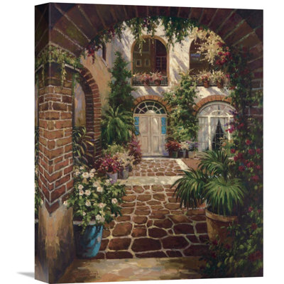" Courtyard Vista " Print