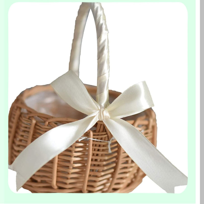 Multi-Functional Woven Basket for Storage and Decoration
