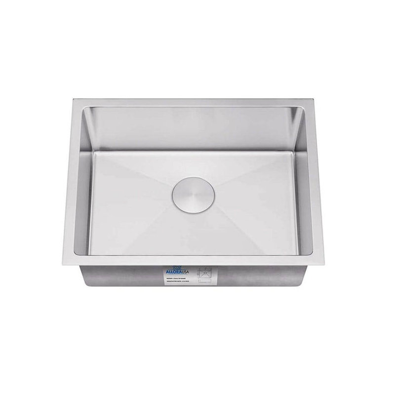 27'' L Single Bowl Stainless Steel Kitchen Sink