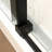 56-60" Wide X 72" High  Single Sliding Shower Door With Clear Glass