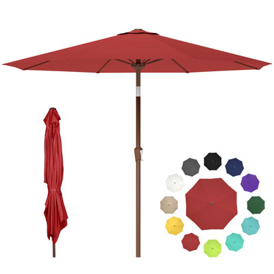  Parasol de marché avec manivelle