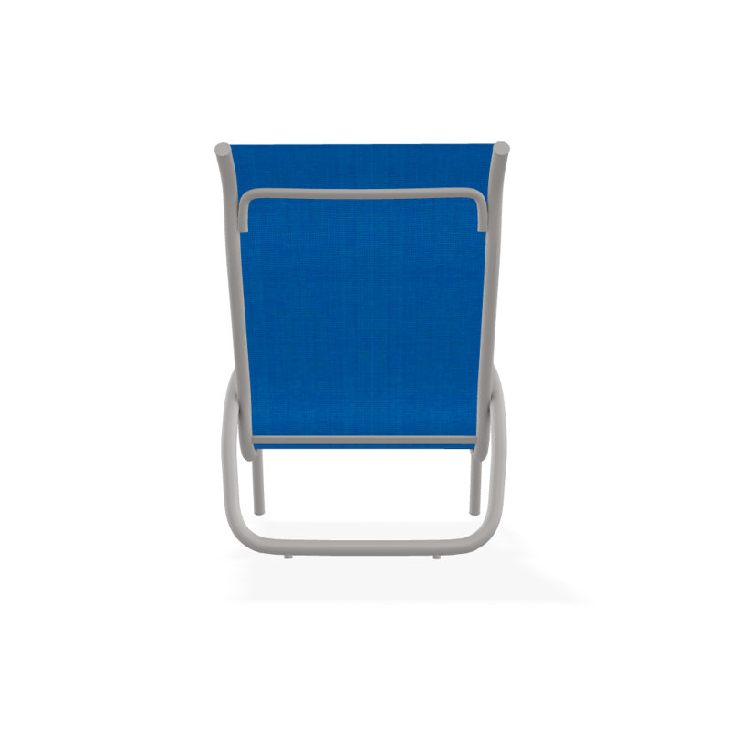 Beach Chair, Textured Warm Gray, Pacific Blue 28D