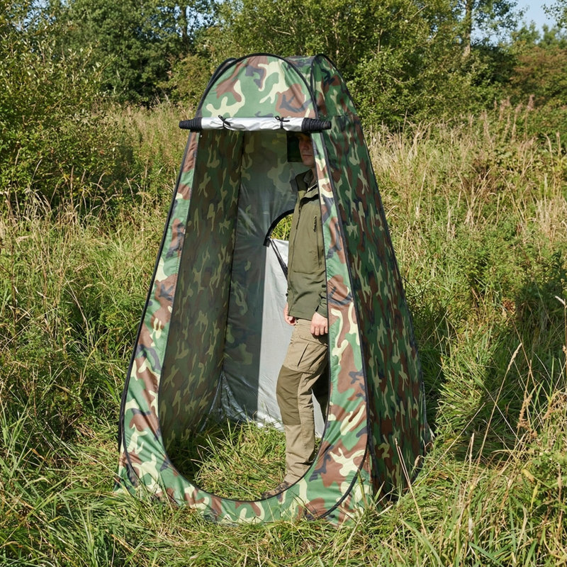 Tente escamotable portable avec sac de transport Camouflage