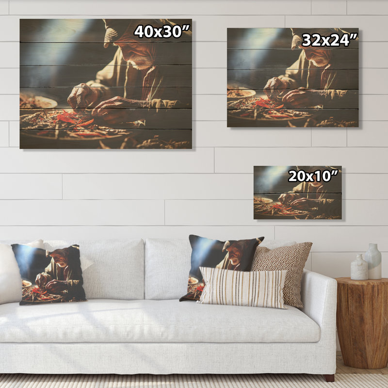 Cigare cubain, artisanat Expression I - paysage de bois de Cuba, art mural sur bois de pin naturel, H 10 po x l 20 po