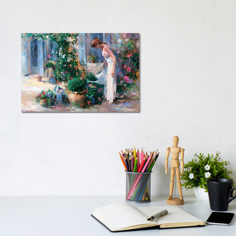 Romantico Tres by Willem Haenraets - Wrapped Canvas Painting, 20.32 cm H x 30.48 cm W