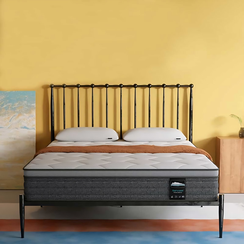 Matelas hybride en mousse viscoélastique 8 pouces, Complète