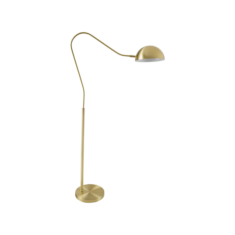 Lampe sur pied en métal