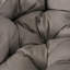 Chaise suspendue avec chaîne de 8 pi, longueur de chaîne de 26 po, coussins d'eau, largeur, détente