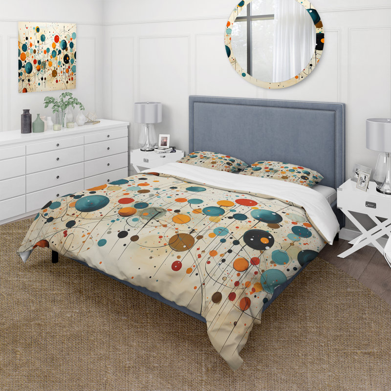 Ensemble d'édredon 4 pièces Modern Modern, Queen Comforter + 3 Additional Pieces