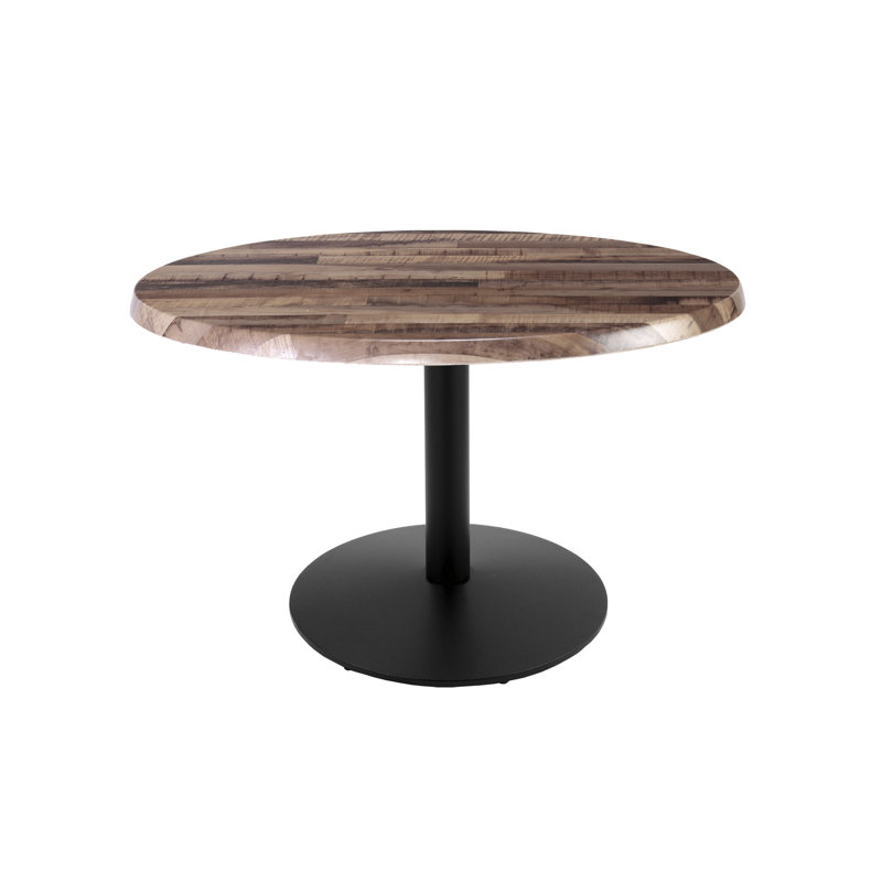 Indoor/Outdoor Table, Rustic, 30" H x 36" W x 36" D