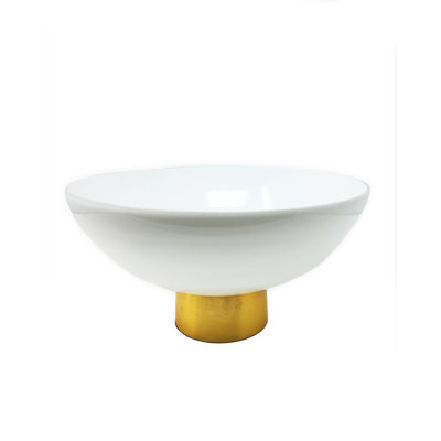 Bol décoratif en blanc