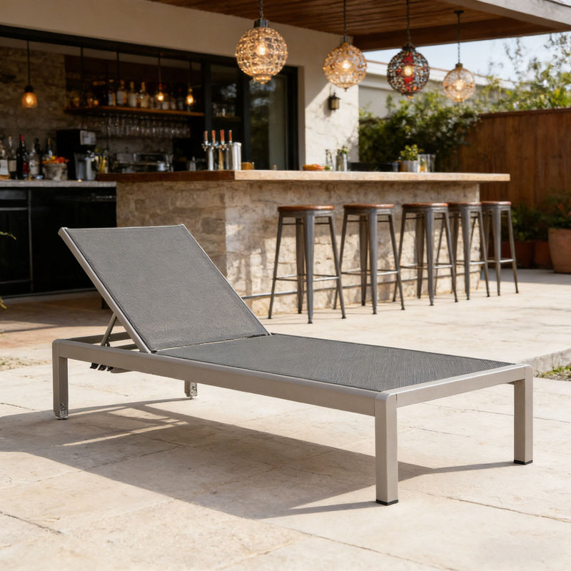 CHAISE LUNGE, Naturel