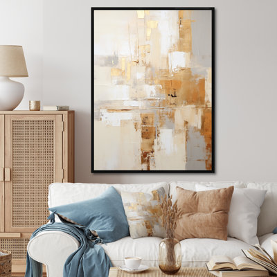 Minimalisme moderne scandinave sérénité Art II - art mural moderne scandinave sur toile