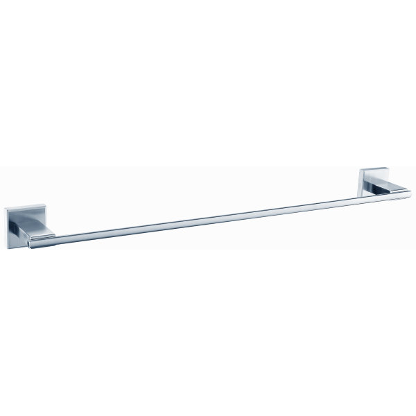 Trova Towel Bar, Chrome, 1" H x 18" L x 3.5" D