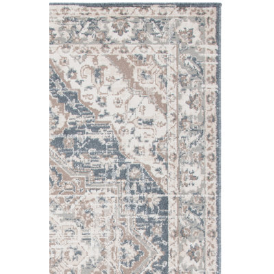 Tapis oriental beige / gris Gyle
