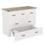 Armoire lit escamotable Murphy avec station de charge Lit plateforme multifonctionnel pliable avec 1 grand tiroir de rangement pour chambre d'amis Petite chambre-1870780332-1870780331